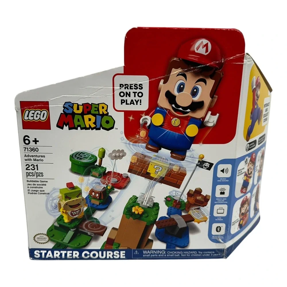 LEGO Super Mario 71360 Starter Course Complete Open Box Bags 3-5 Sealed
